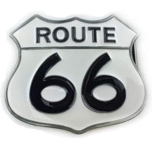 New route 66 belt buckle